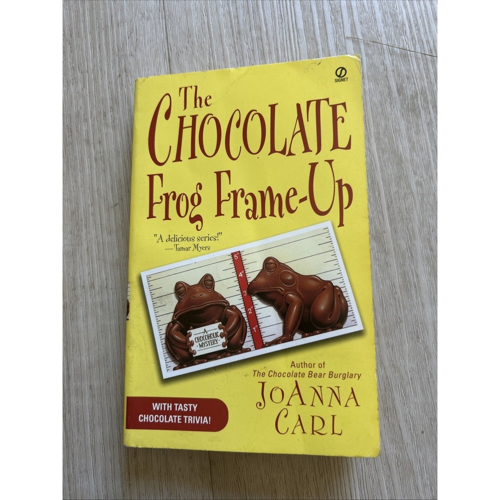 Chocolate Frog Frame-Up by JoAnna Carl (2003, Mass Market)